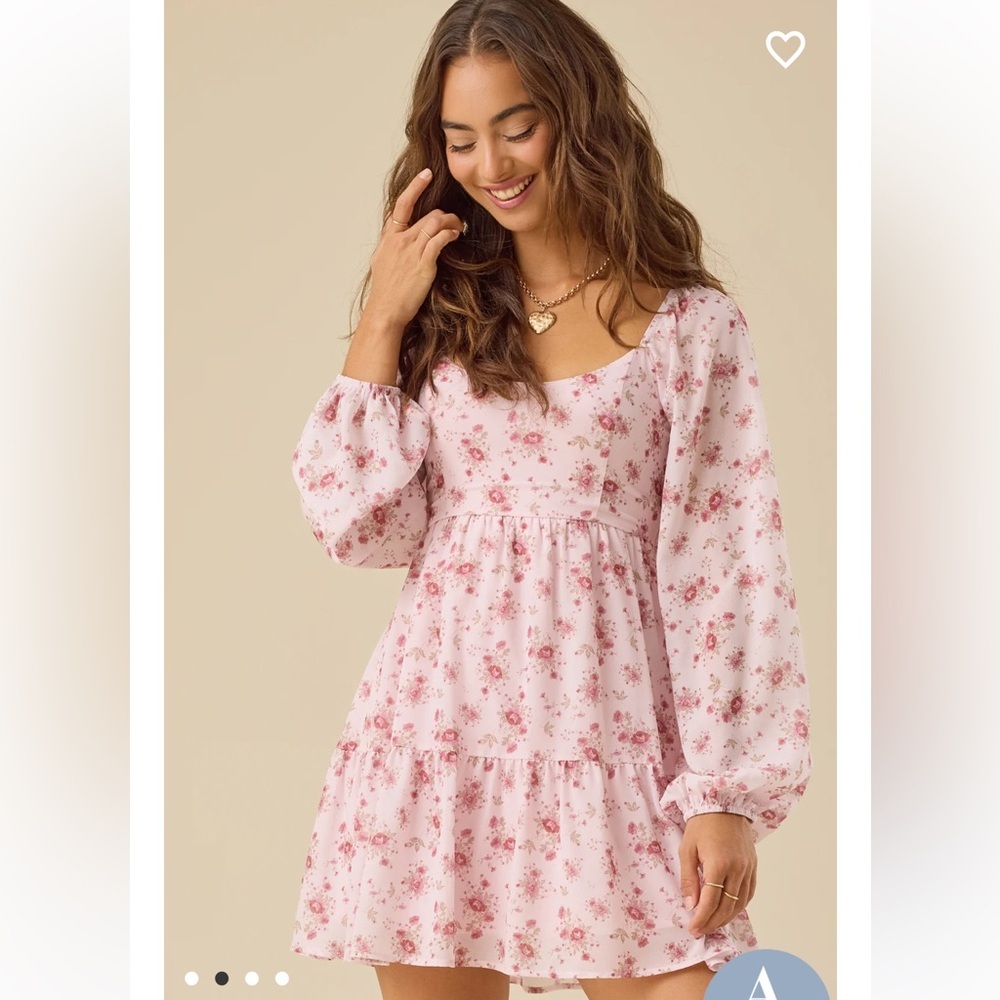 New with tags Altar’d State Tillie Floral Mini Dress - Picture 2 of 4